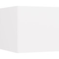 Šatní skříň s nástavcem Senso 3D 150 cm bílá/černá