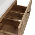 Závěsná skříňka s umyvadlem TIGO 2S 60 cm dub evoke