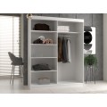 Šatní skříň se zrcadlem Iga 160 cm dub Sonoma II