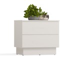 Noční stolek Amber 55 cm kašmírový