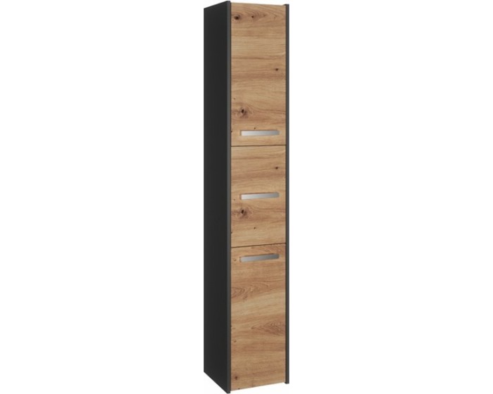 Koupelnová skříňka S33 170 cm antracit/dub artisan
