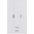 Šatní skříň Romana 120 cm bílá