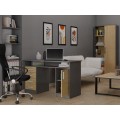 Psací stůl ADA 125 cm dub Artisan/antracitový