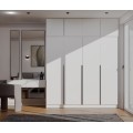 Šatní skříň s nástavcem Senso 4D 200 cm bílá/černá