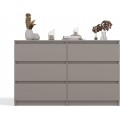 Komoda MALWA M6 120 cm caffe latte