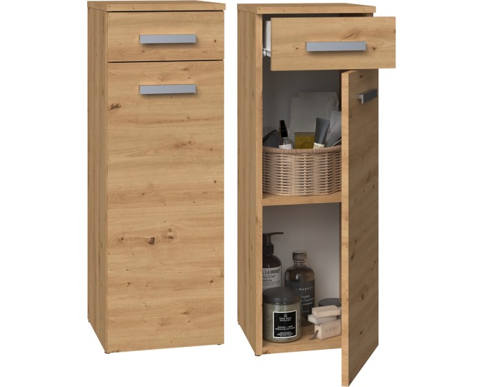 Koupelnová skříňka Nel V DS dub artisan