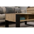 Konferenční stolek Lawa MODERN 2P dub artisan/černý