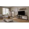 TV stolek Point 183 cm dub Castello/kašmírová