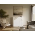 Komoda Fran 120 cm bílá
