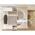 Předsíňová stěna Haga 1Sz2W 150 cm bílá