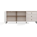 Komoda Point 183 cm dub Castello/kašmírová
