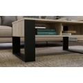 Konferenční stolek Lawa MODERN 2P dub sonoma/černý