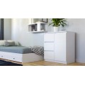 Komoda SZUFA 80 cm bílá