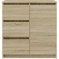 Komoda Ralp 80 cm dub sonoma