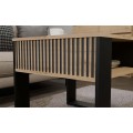 Konferenční stolek Lawa Modern 2P MINI SLIM dub artisan/černý