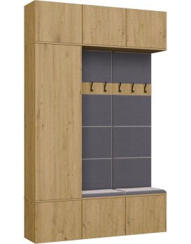 Předsíňová stěna Haga 1Sz2W 150 cm dub Artisan