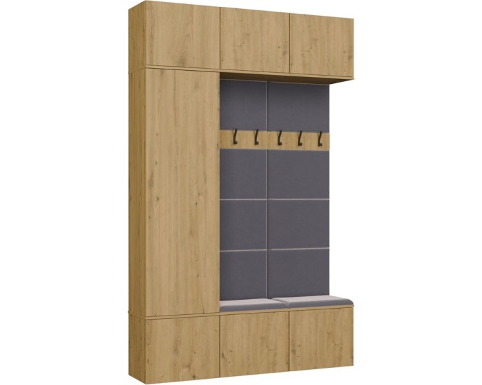 Předsíňová stěna Haga 1Sz2W 150 cm dub Artisan