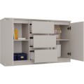 Komoda Malwa 2D3S 120 cm kašmírová