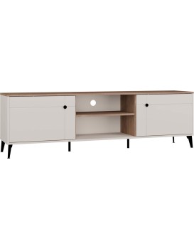 TV stolek Point 183 cm dub Castello/kašmírová