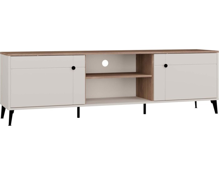 TV stolek Point 183 cm dub Castello/kašmírová