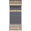 Předsíňová stěna HAGA 2W 100 cm dub Sonoma