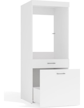 Koupelnová skříňka na pračku POLA 2S 64 cm bílá