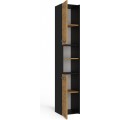 Koupelnová skříňka S30 170 cm antracit/dub artisan