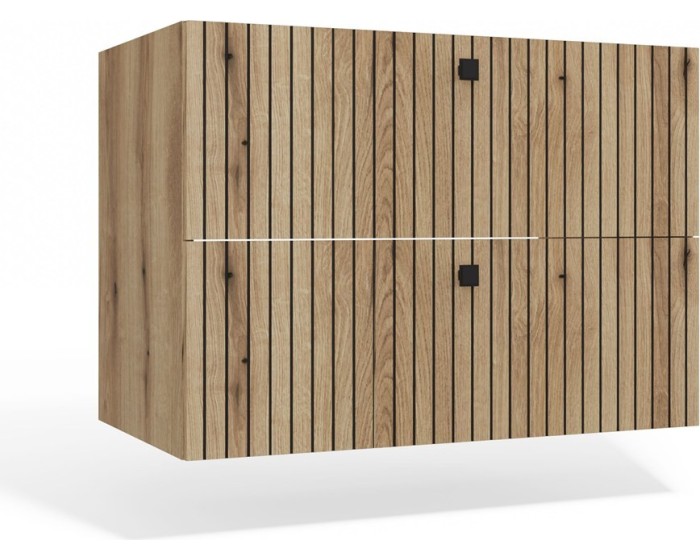 Závěsná skříňka pod umyvadlo TIGO 2S 80 cm dub evoke