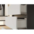 Komoda Malwa M4 70 cm antracit/bílá