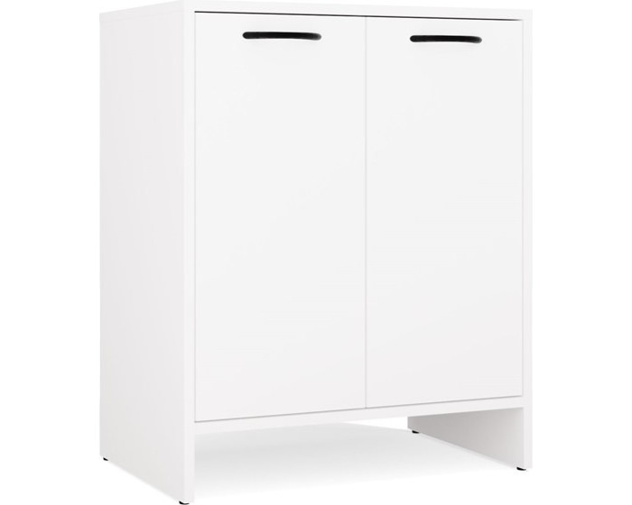 Skříňka pod umyvadlo s deskou Nina 60 cm bílá