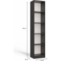 Regál Onyx R40 40 cm antracit