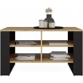 Konferenční stolek LAWA Modern 4P Slim II dub artisan/černý