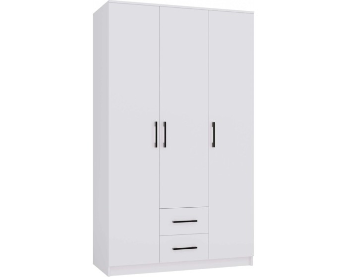 Šatní skříň Romana 120 cm bílá