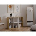 Regál Malax 2x3 110 cm dub Artisan/bílý