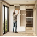 Předsíňová stěna Haga 2Sz1W 150 cm bílá