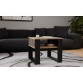 Konferenční stolek Lawa Modern 2P MINI SLIM dub artisan/černý
