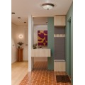 Předsíňová stěna HAGA 1W 50 cm dub Sonoma