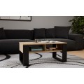 Konferenční stolek Lawa MODERN 2P dub artisan/černý