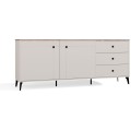 Komoda Point 183 cm dub Castello/kašmírová
