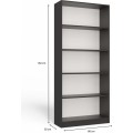 Regál Onyx R80 80 cm antracit