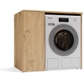 Koupelnová skříňka na pračku Pola 95 cm dub artisan