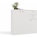 Komoda Fran 120 cm bílá