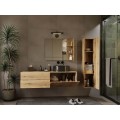 Závěsná skříňka pod umyvadlo s deskou TIGO 1D2S 140 cm dub evoke