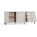 Komoda Point 183 cm dub Castello/kašmírová