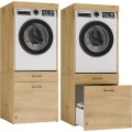 Koupelnová skříňka na pračku POLA 2S 64 cm dub Artisan