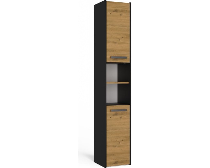 Koupelnová skříňka S30 170 cm antracit/dub artisan