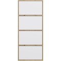 Komoda Alma 50 cm bílá/dub artisan