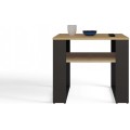 Konferenční stolek Lawa Modern 2P MINI SLIM dub artisan/černý