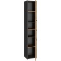 Koupelnová skříňka S33 170 cm antracit/dub artisan