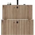 Závěsná skříňka pod umyvadlo TIGO 2S 60 cm dub evoke